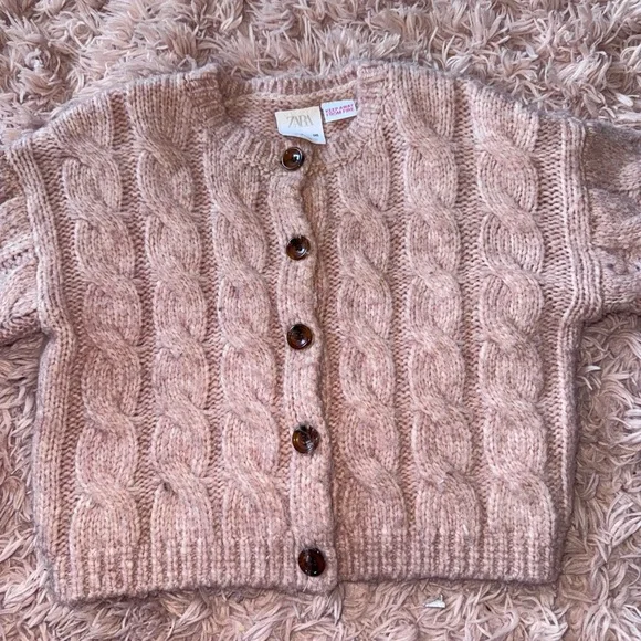 Zara Kids Cream and Pink Sweater Set - Picture 8 of 11